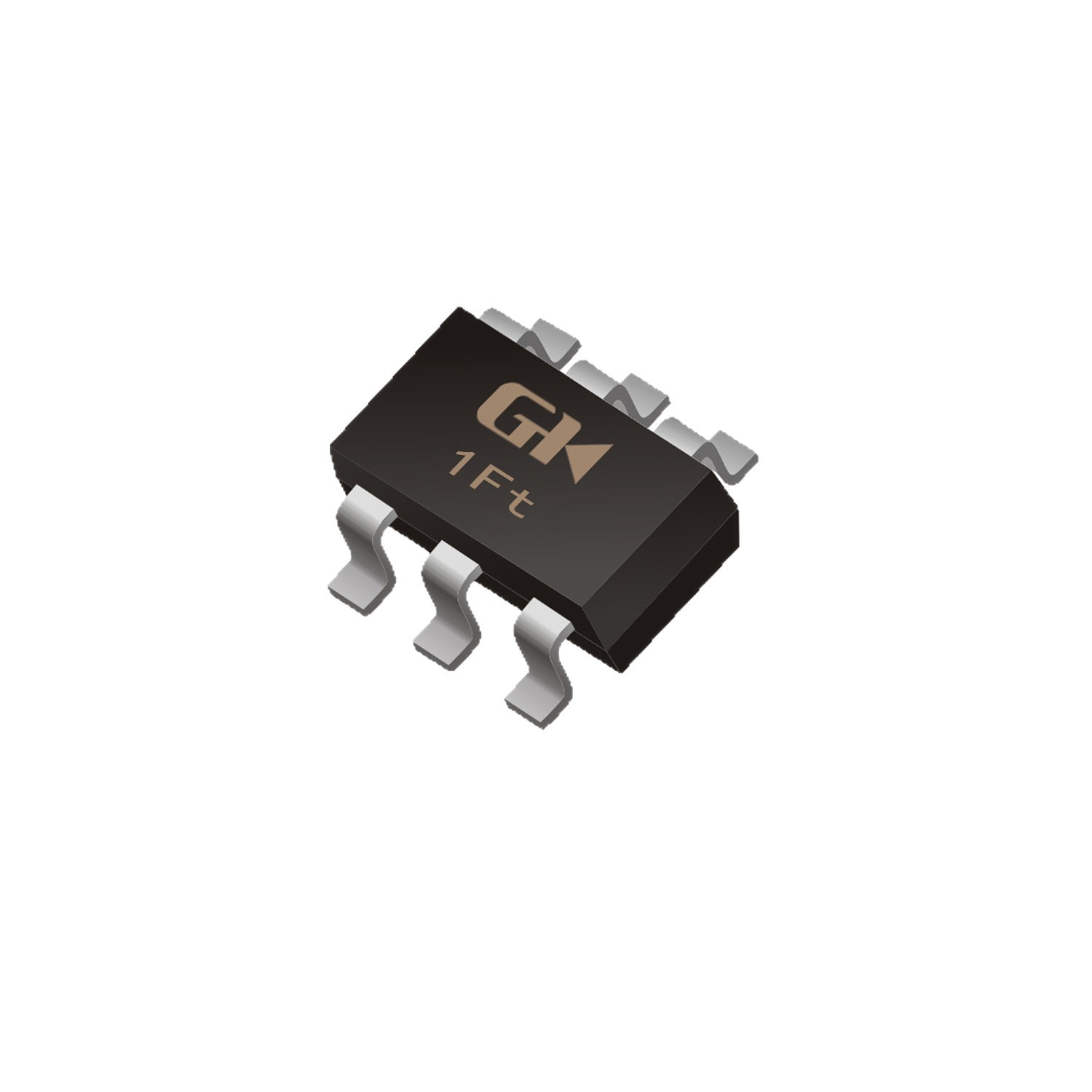 1Ft-3K-SOT363-BC847BDW1T1G(NPN+NPN)GK