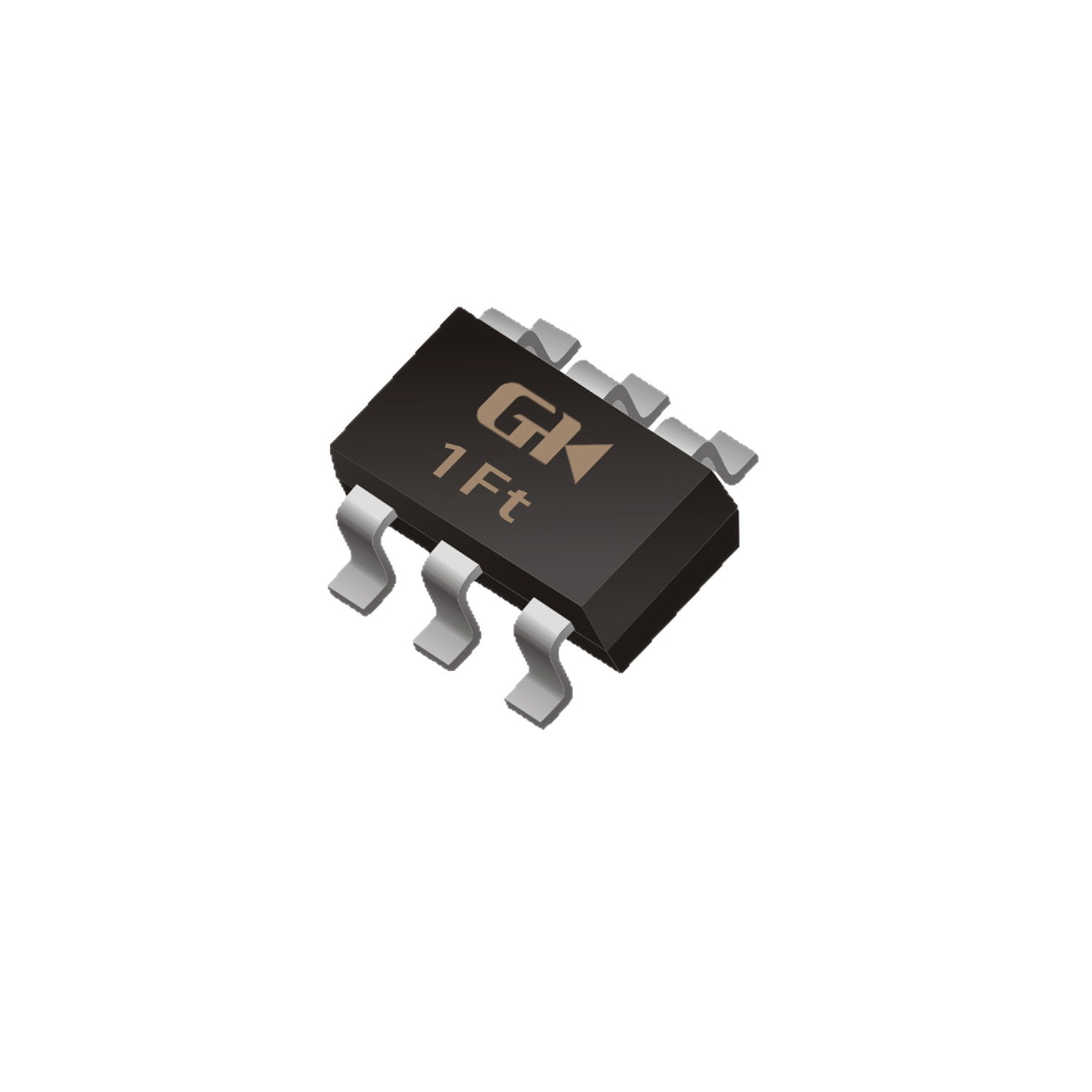 1Ft-3K-SOT363-BC847BDW1T1G(NPN+NPN)GK